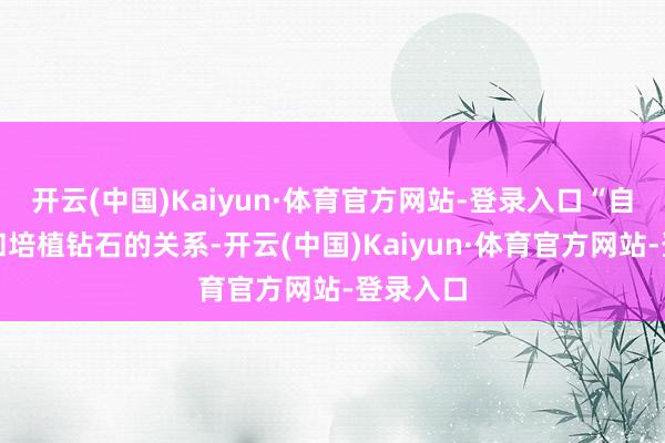 开云(中国)Kaiyun·体育官方网站-登录入口“自然钻石和培植钻石的关系-开云(中国)Kaiyun·体育官方网站-登录入口