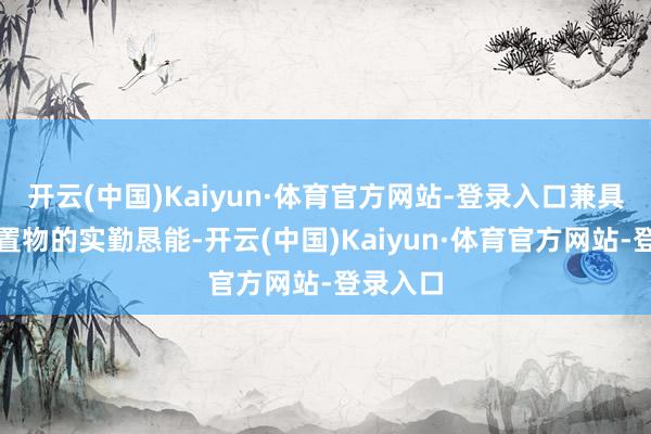 开云(中国)Kaiyun·体育官方网站-登录入口兼具展示与置物的实勤恳能-开云(中国)Kaiyun·体育官方网站-登录入口