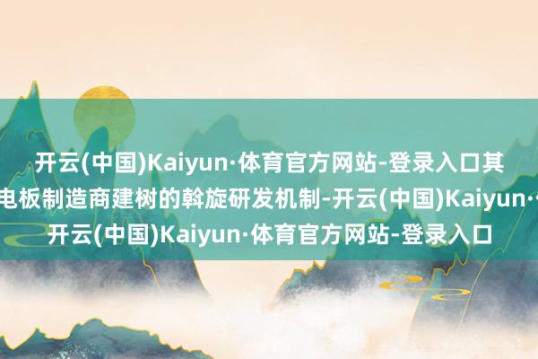 开云(中国)Kaiyun·体育官方网站-登录入口其与宁德期间等人人顶级电板制造商建树的斡旋研发机制-开云(中国)Kaiyun·体育官方网站-登录入口