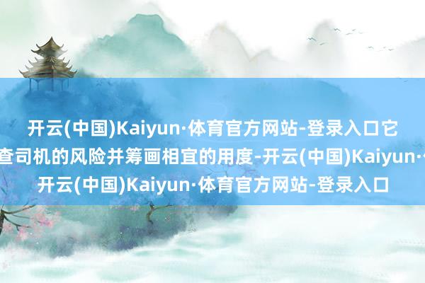 开云(中国)Kaiyun·体育官方网站-登录入口它使用一种私有算法来筛查司机的风险并筹画相宜的用度-开云(中国)Kaiyun·体育官方网站-登录入口