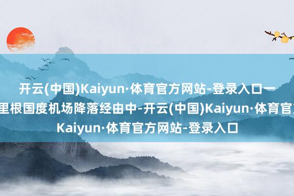 开云(中国)Kaiyun·体育官方网站-登录入口一架客机在华盛顿里根国度机场降落经由中-开云(中国)Kaiyun·体育官方网站-登录入口