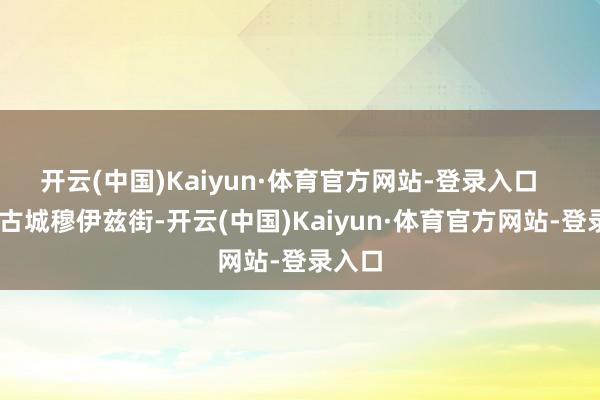 开云(中国)Kaiyun·体育官方网站-登录入口    开罗古城穆伊兹街-开云(中国)Kaiyun·体育官方网站-登录入口